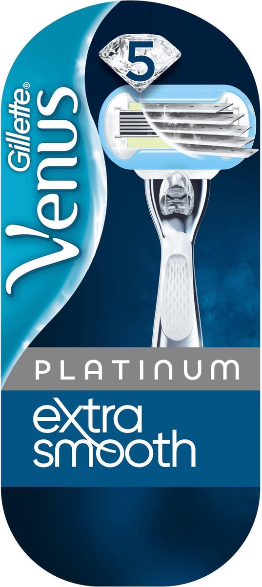 Gillette Venus Platinum Extra Glad Scheersysteem Vrouwen