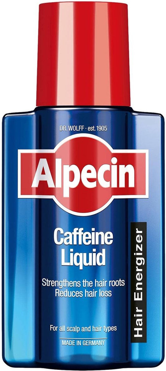 Alpecin Cafeïne Liquid Hair Tonic 200ml | Voorkomt haaruitval en ondersteunt de haargroei | Voor alle haar en hoofdhuid types