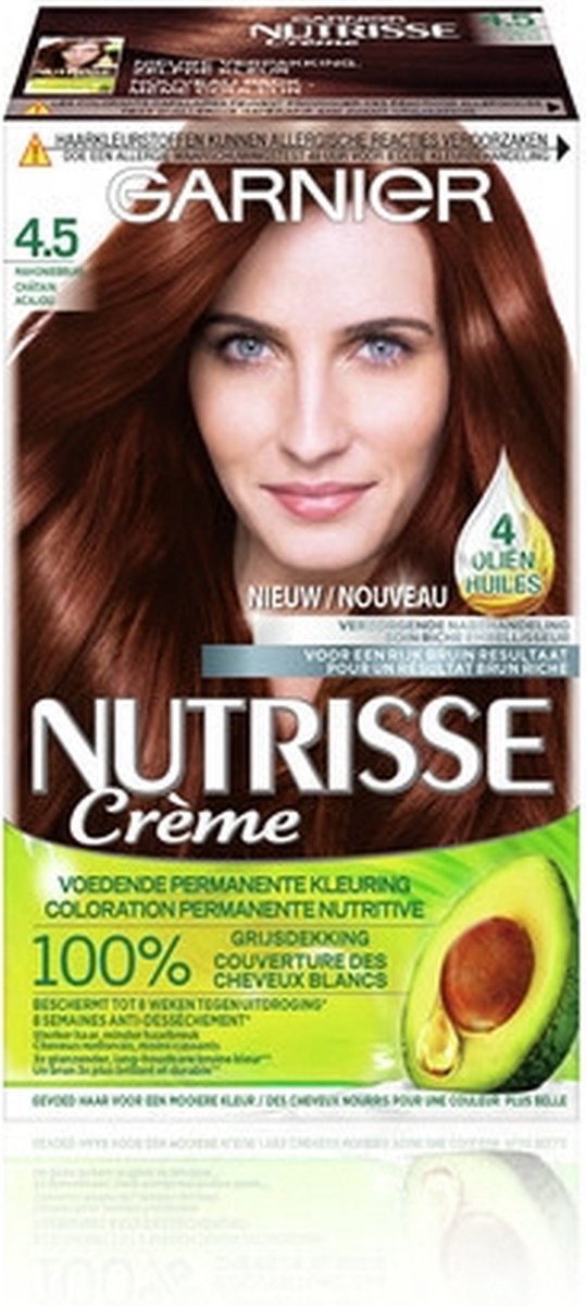 Garnier Nutrisse Creme Haarverf 43 - Goudbruin