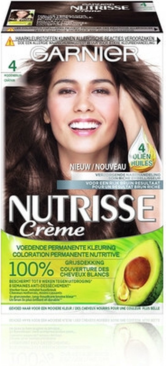Garnier Nutrisse Creme Haarverf 43 - Goudbruin