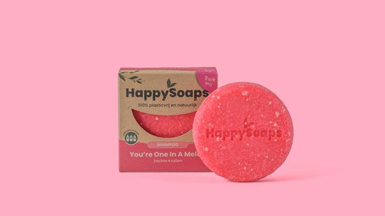 HappySoaps La Vie en Rose alfjaar Box – Natuurlijke Shampoo - Rozengeur