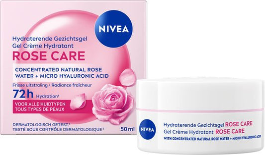 Hydraterende Gezichtsgel Rose Care | Moisturizing Gel Cream