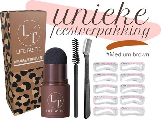 Brow Stamp Waterproof - Medium Brown
