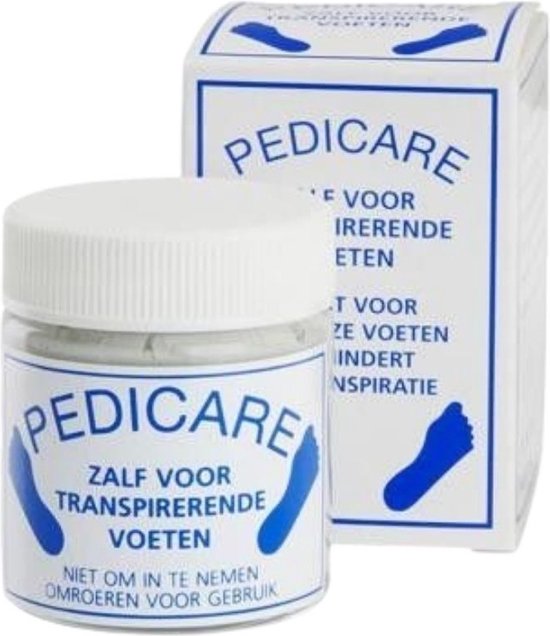 Voetzalf voor transpirerende voeten