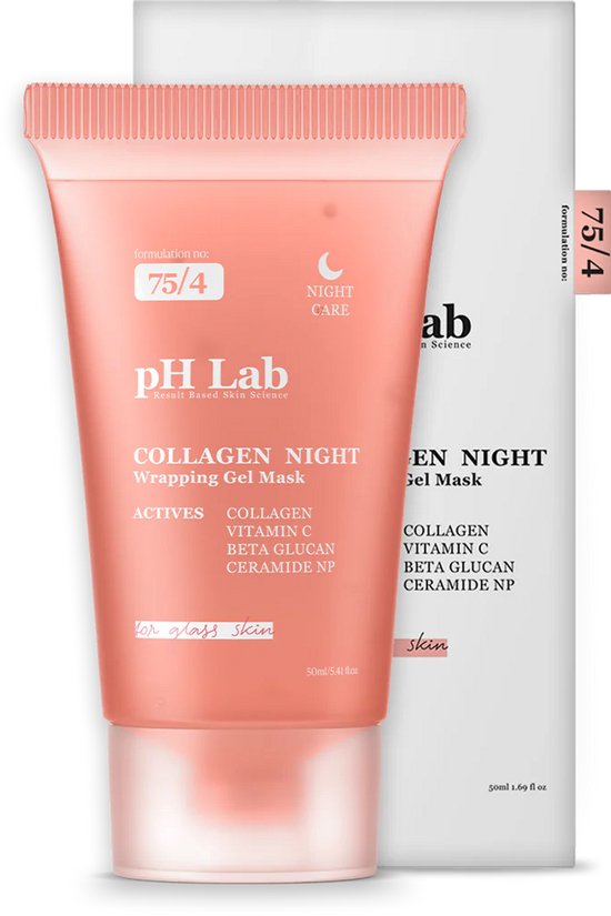 Collagen Night Wrapping Gel Mask Peel-Off Gel Gezichtssmasker