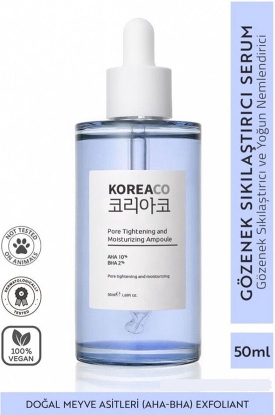 Pore Tightening And Moisturizing Ampoule