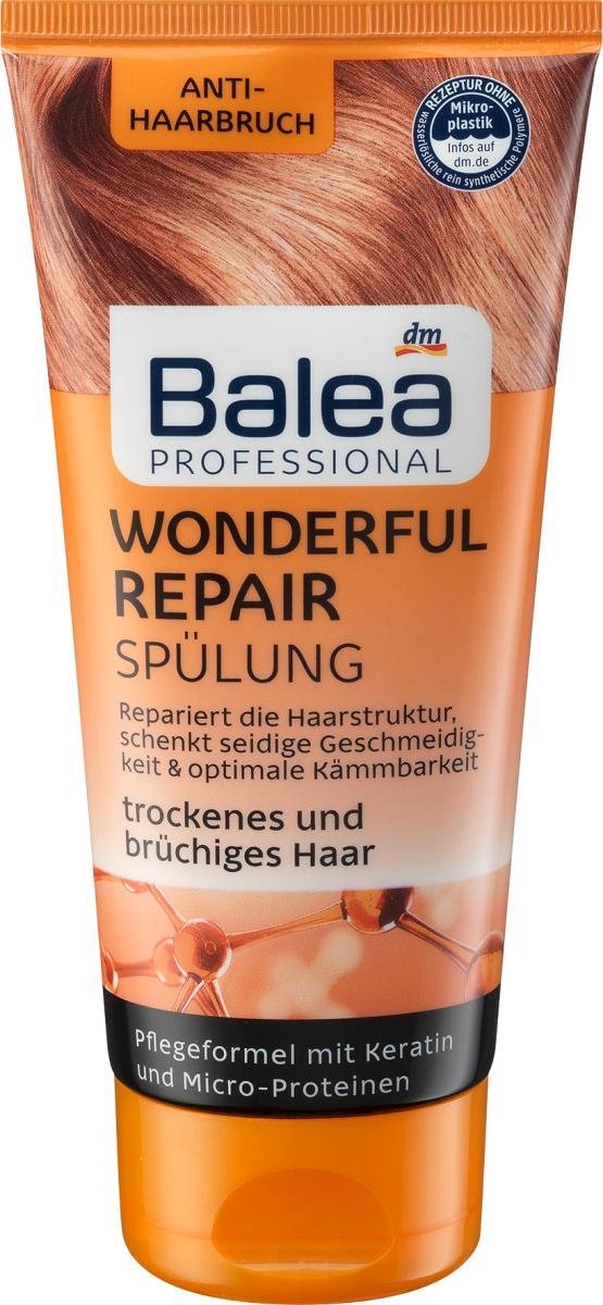 Balea Professional Conditioner Wonderful Repair Voor droog en broos haar(200 ml)