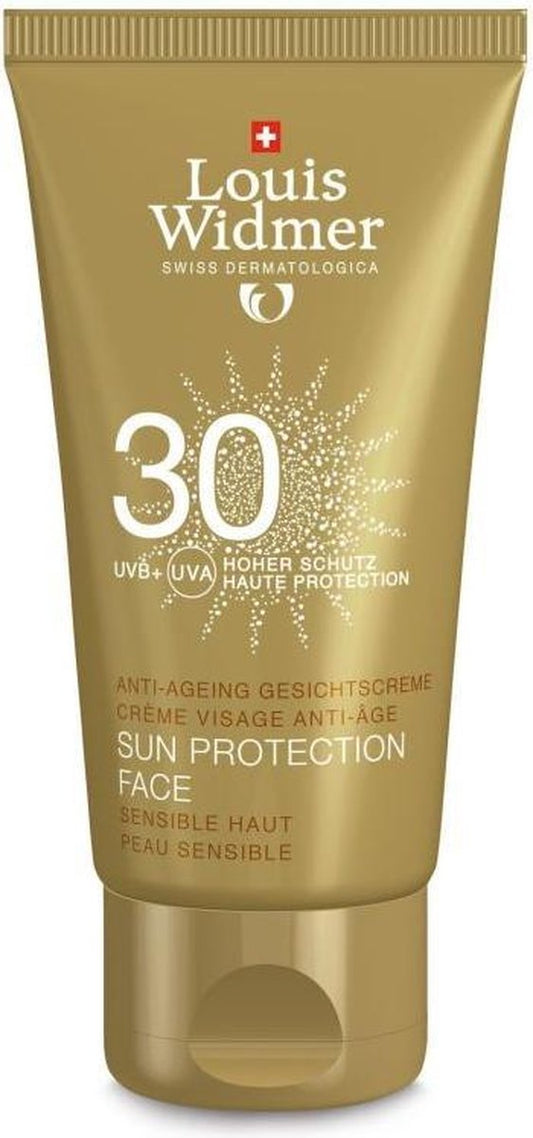 Louis Widmer Sun Protection Face SPF30 Zonder Parfum Zonnecreme 50 ml