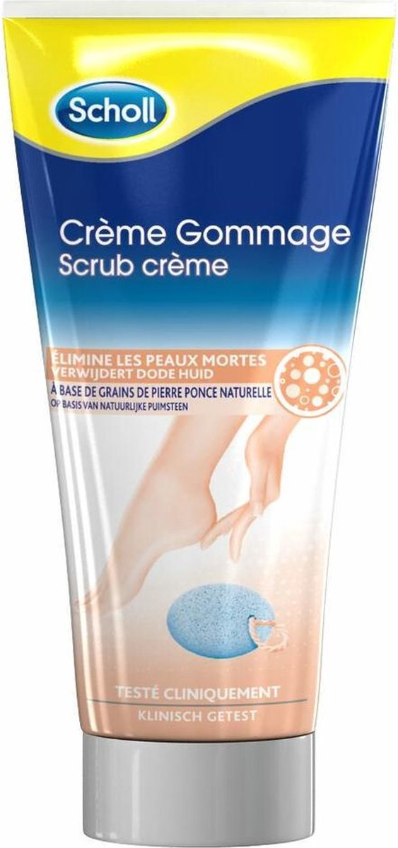 Scholl Crème Scrub 75ml - 2 Stuks - Eelt - Eeltverwijderen - Voordeelverpakking