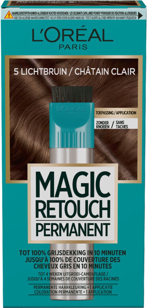 L’Oréal Paris Magic Retouch Permanent 3 - Donkerbruin - Permanente haarkleuringL’Oréal Paris