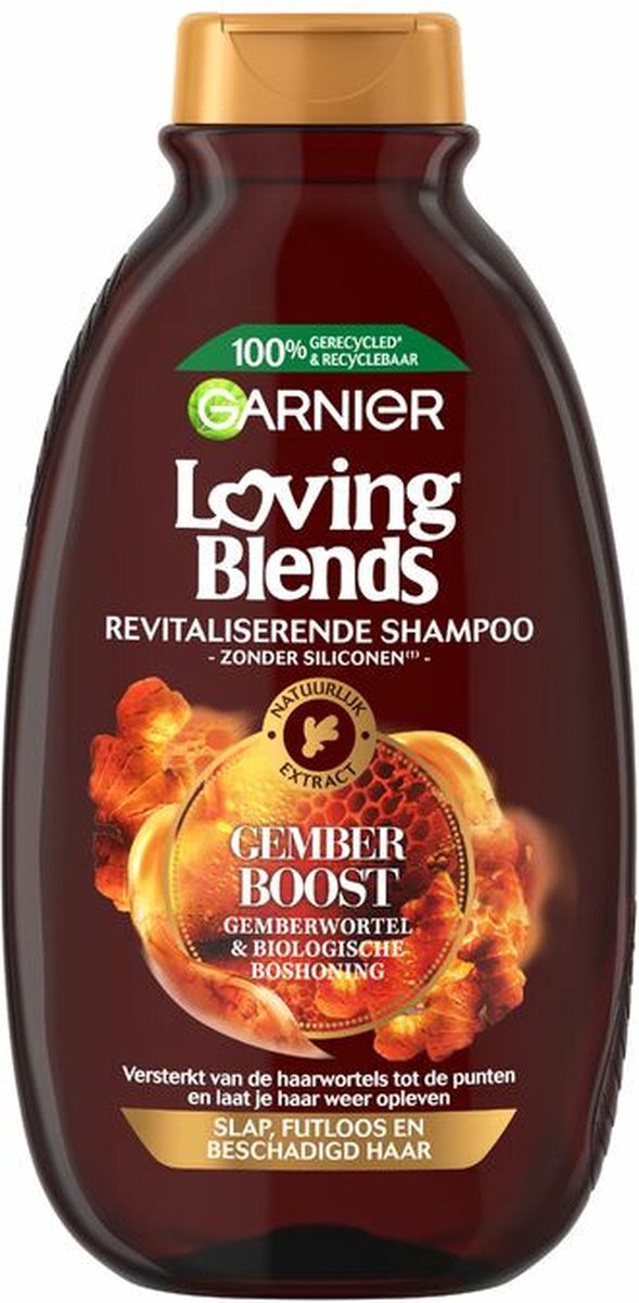 Garnier Loving Blends Gember Boost Revitaliserende Shampoo - 300ml