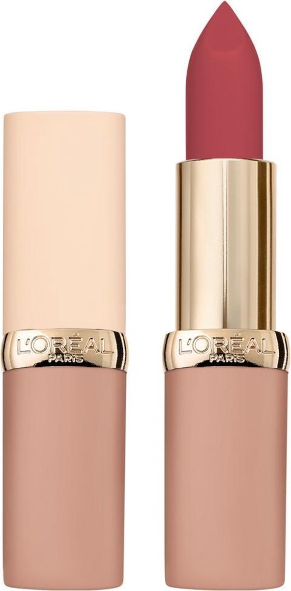 L'Oréal Paris Color Riche Free the Nudes Lippenstift – 01 No Obstacles – Roze - Nude Matte Lipstick – 3,9 gr.