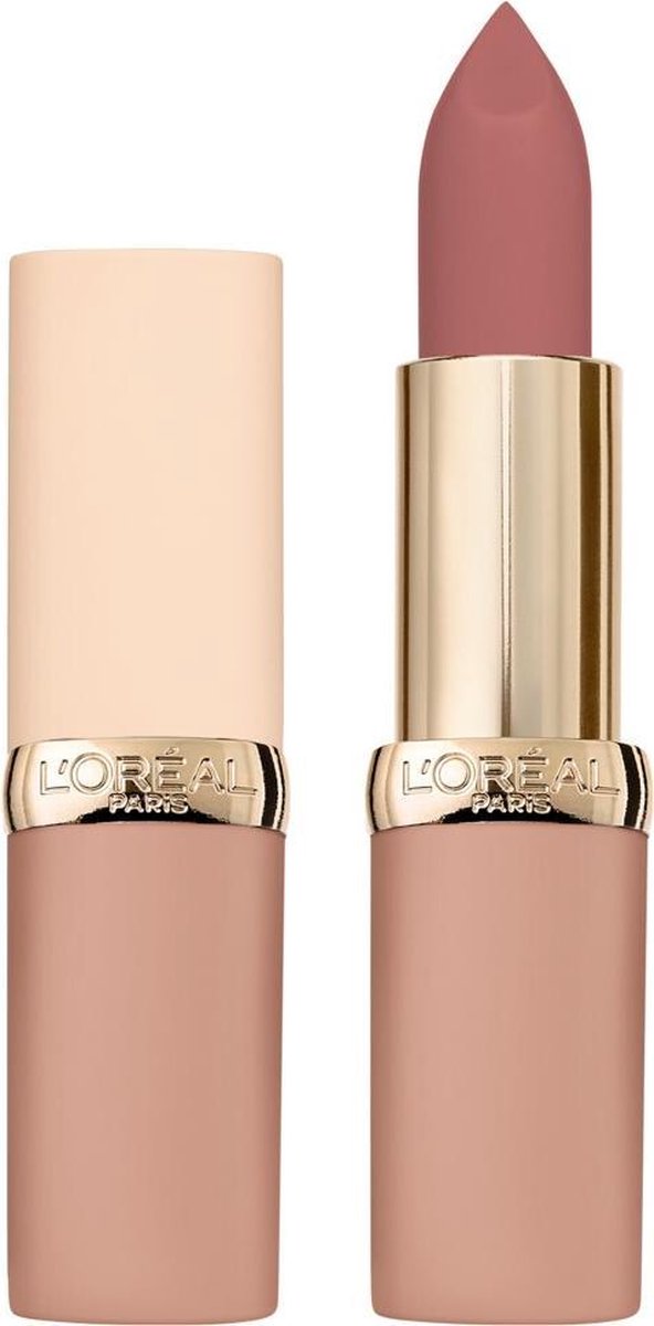 L'Oréal Paris Color Riche Free the Nudes Lippenstift – 01 No Obstacles – Roze - Nude Matte Lipstick – 3,9 gr.