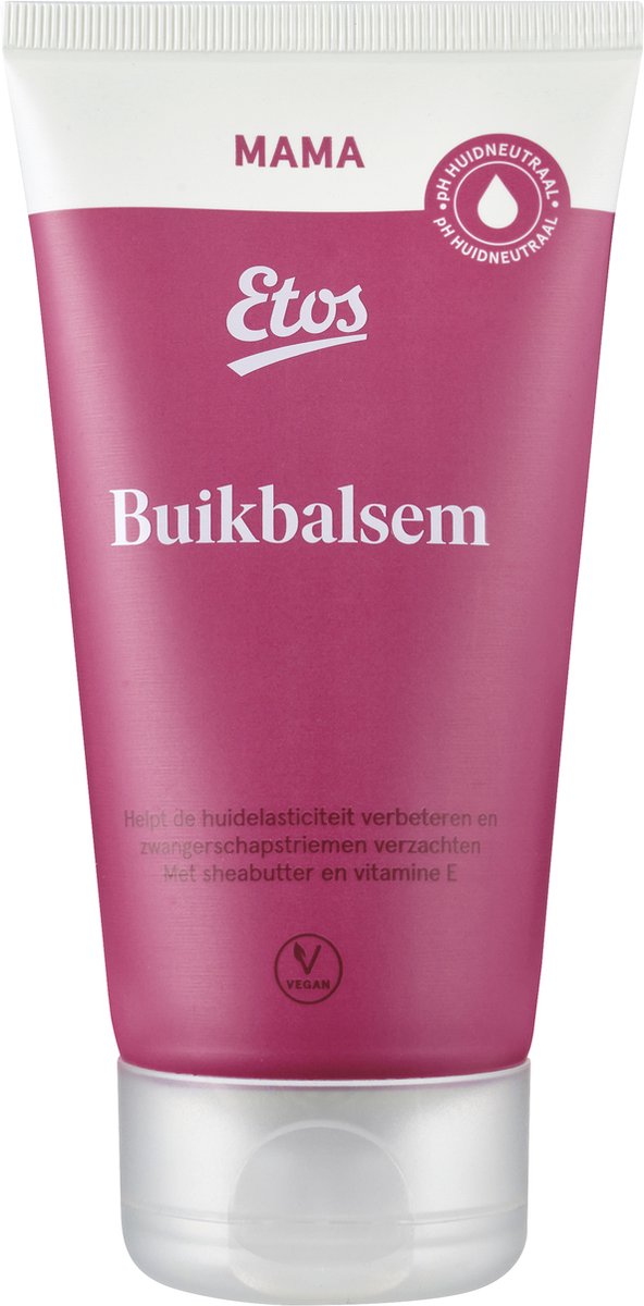 Etos Buikbalsem - Mama - 4 x 150 ML - vegan - voordeelverpakking