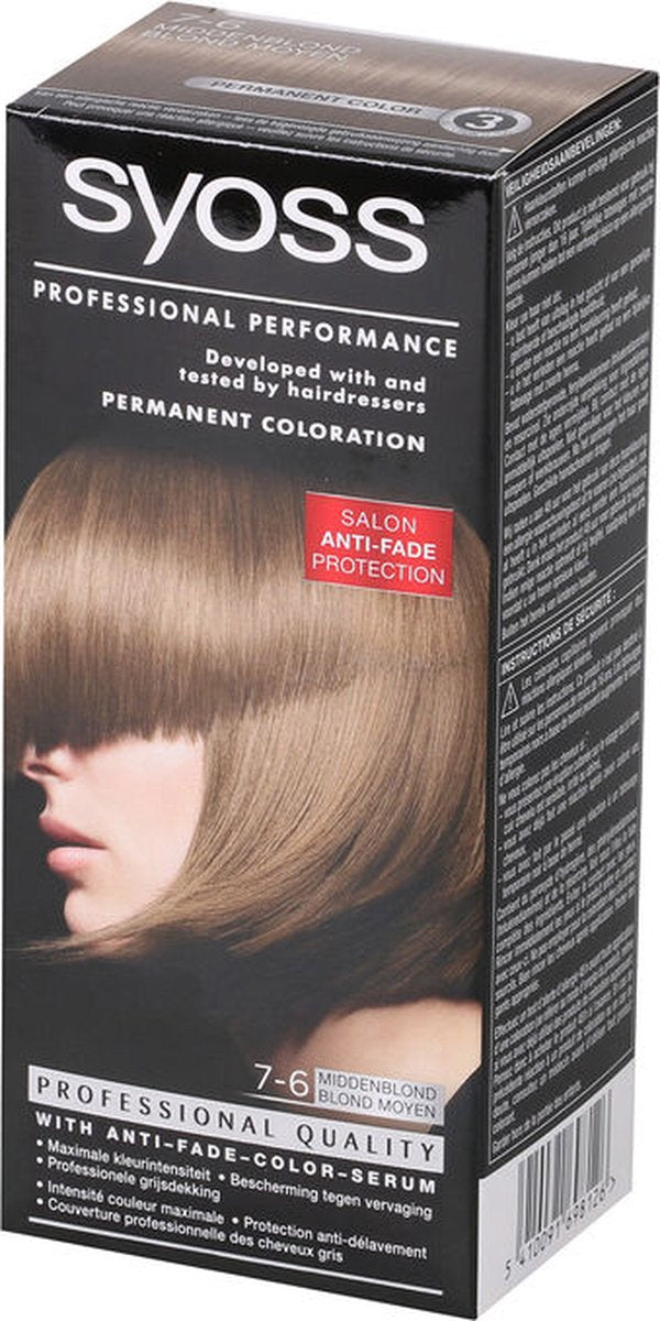 SYOSS Color Baseline 3-3 Trendy Violet Haarverf - 1 stuk
