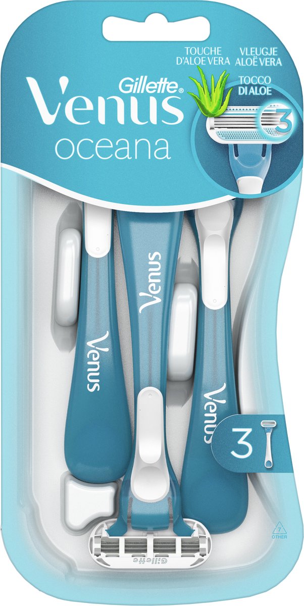 Gillette Venus Oceana Wegwerpmesjes Vrouwen - 3 stuks