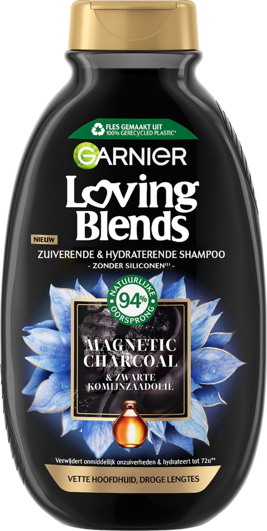 Garnier Loving Blends Shampoo Magnetic Charcoal 300 ml