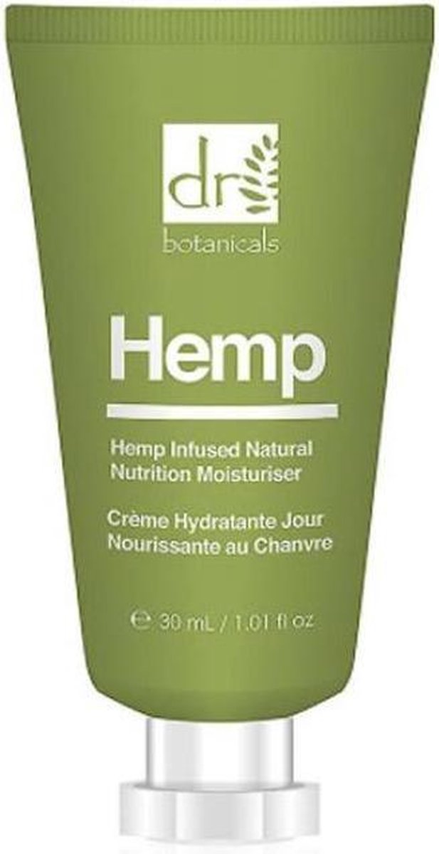 Dr Botanicals – Hemp Infused Natural Nutrition Moisturizer (Dagcrème) – 30 ml