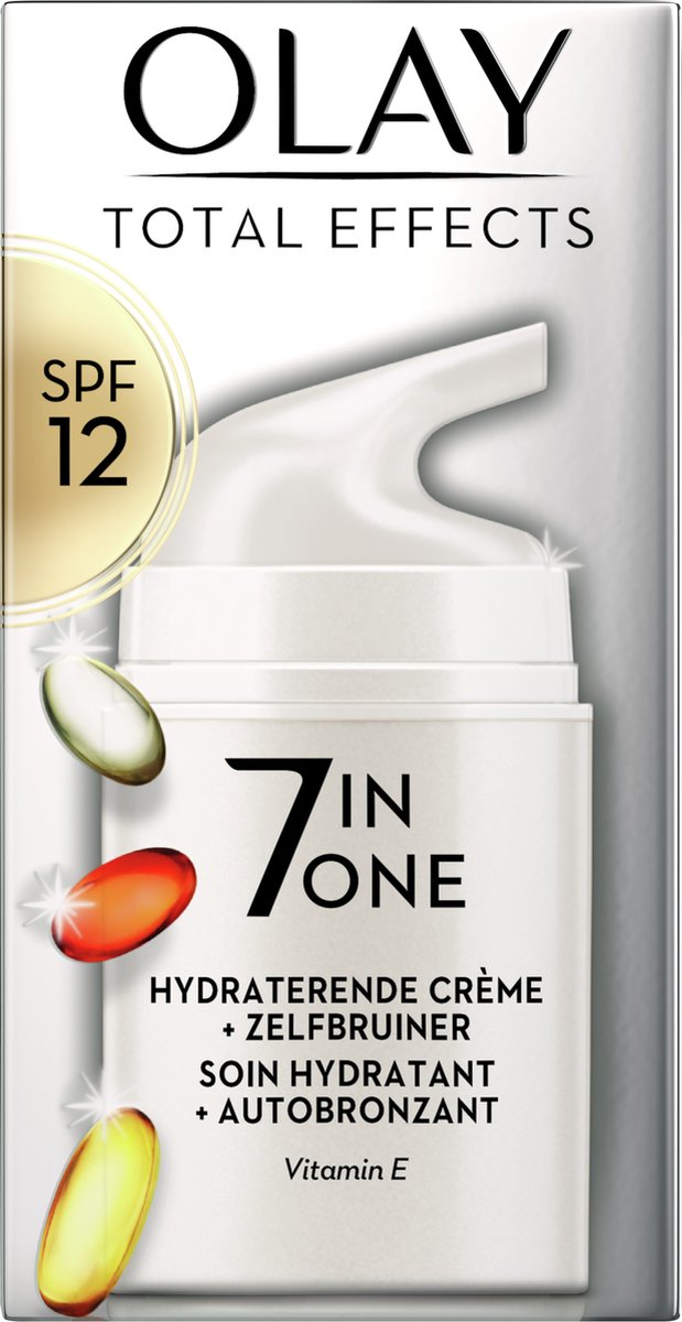 Olay Touch of Sun 7-in-1 - Dagcrème en Zelfbruiner - SPF 12 - 50 ml