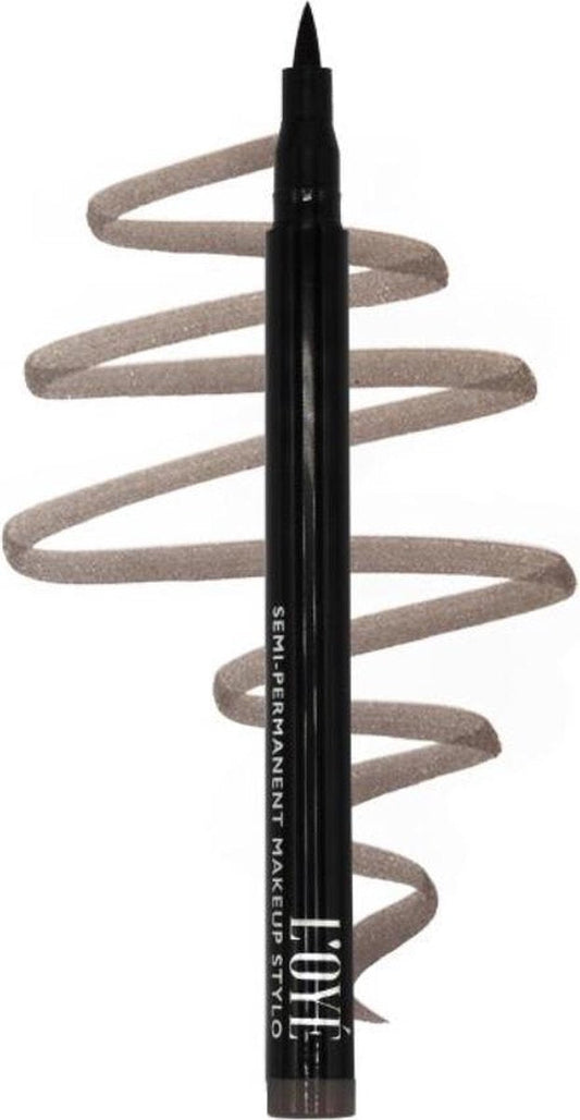 L'OYÉ SEMI-PERMANENT MAKEUP STYLO HAZEL BROW (33) - BRUIN - EYELINER/WENKBRAUW STYLO