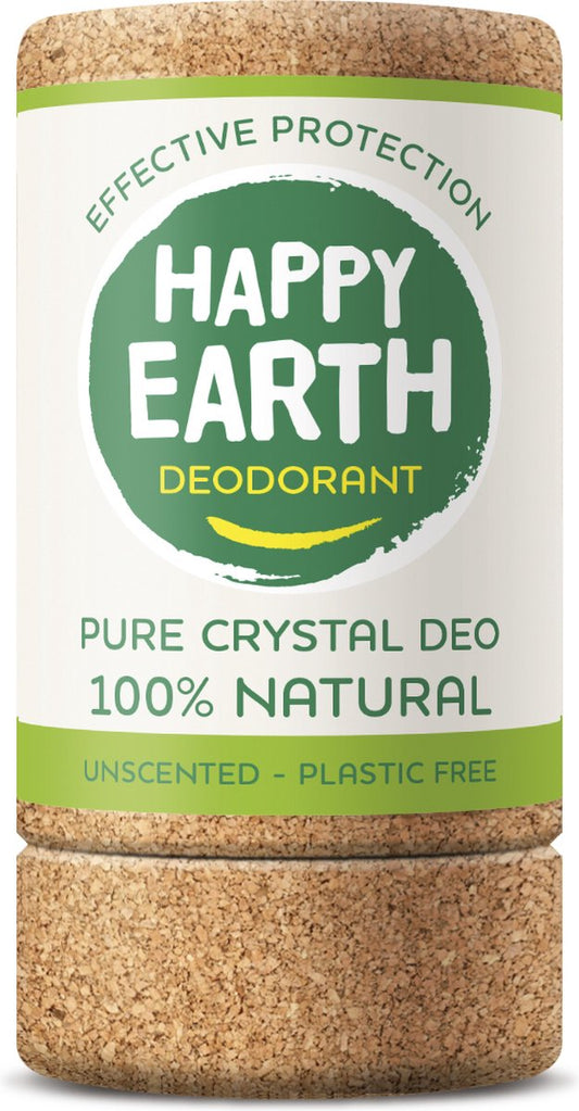 Happy Earth 100% Natuurlijke Deodorant Crystal Unscented 90 gr