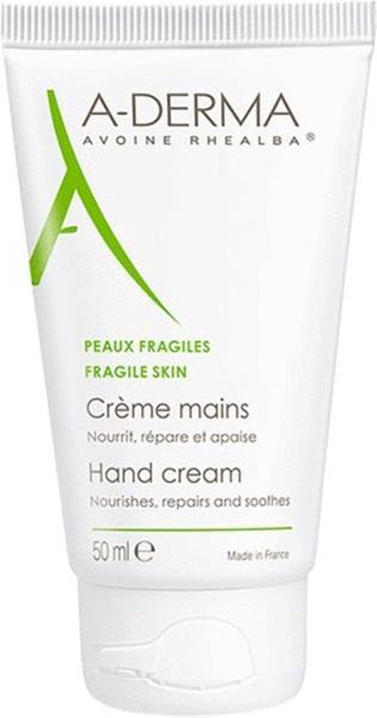 A-Derma Soin Originele Crème Mains  Kwetsbare Huid 50ml