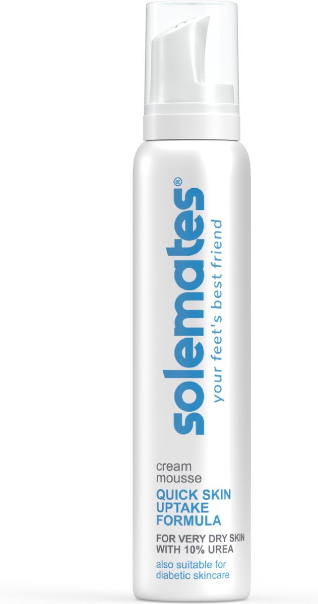 SOLEMATES cream mousse voor zeer droge voeten 10% ureum