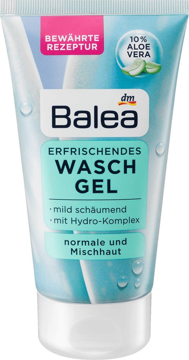 Balea Verfrissende wasgel - Refreshing Wash Gel met Aloë Vera (150 ml)