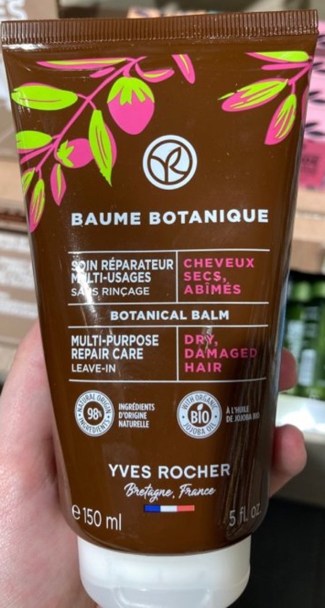 Yves Rocher Baume botanique repair care voor haar 150 ml