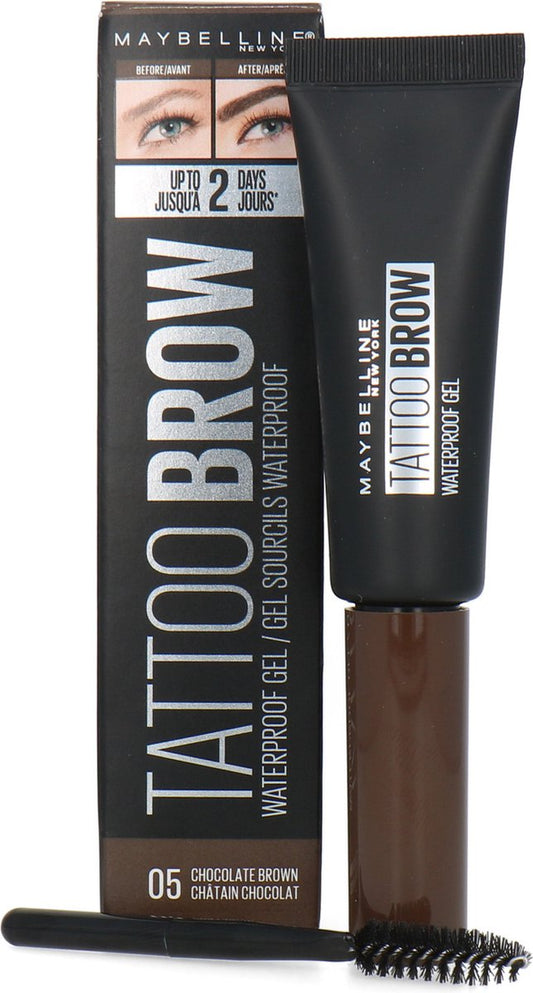 Maybelline Tattoo Brow Waterproof Wenkbrauwgel - 05 Chocolate Brown