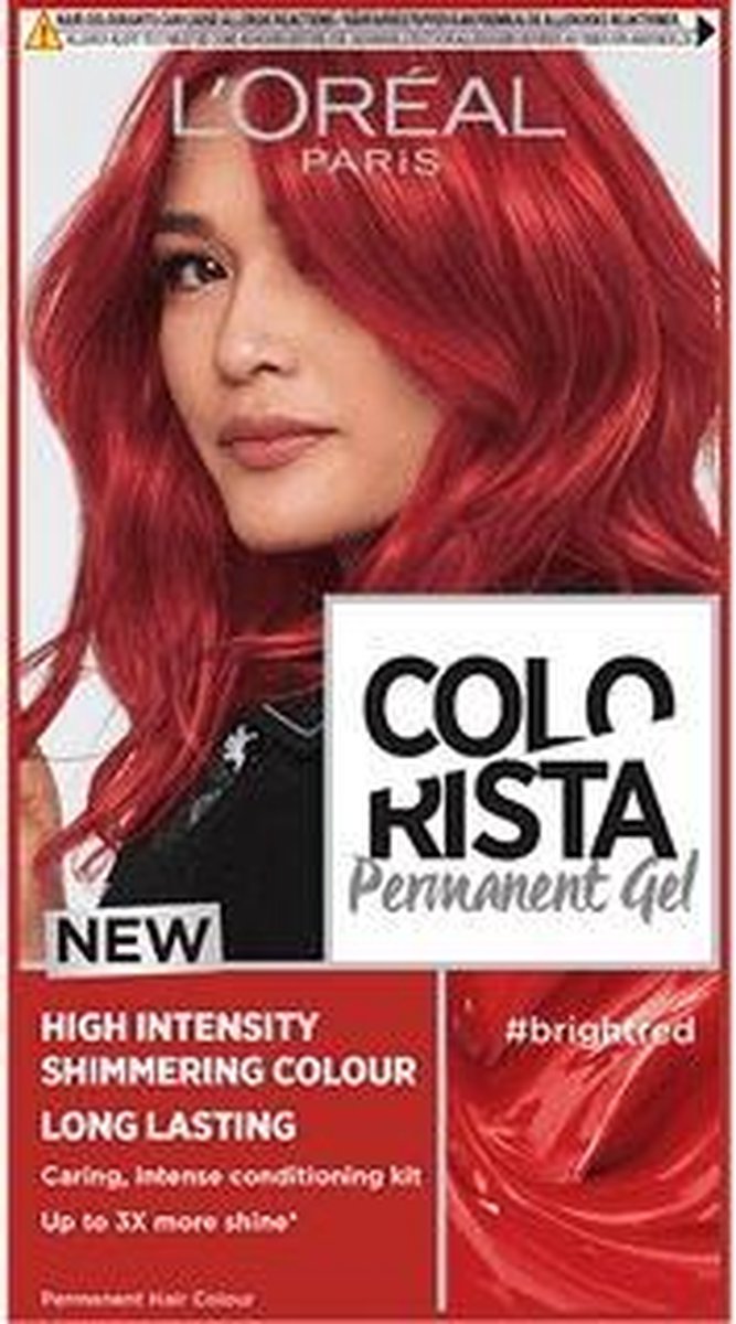 L’Oréal Paris Colorista Bright Red haarkleuring Rood
