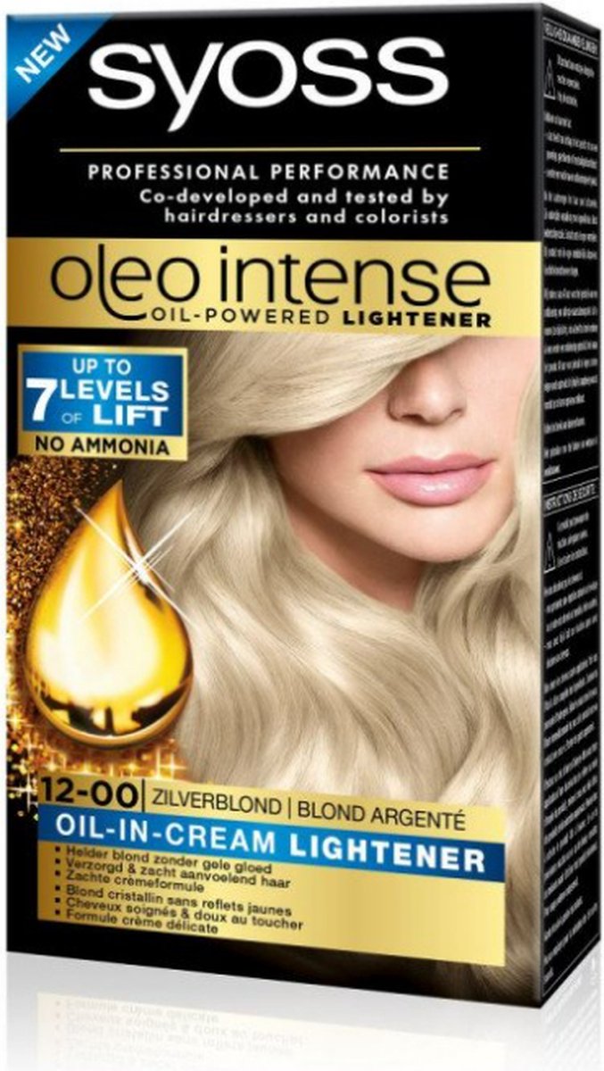 SYOSS Oleo Intense 1-10 Intens zwart Haarverf - 1 stuk