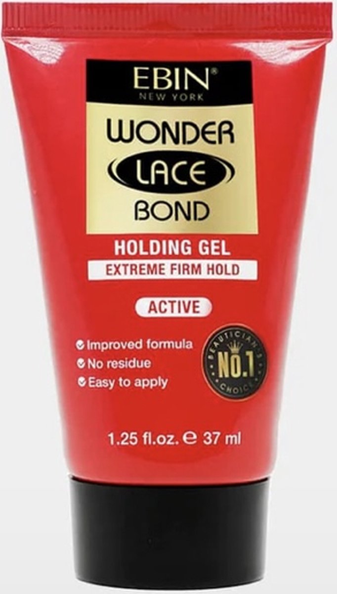 Ebin New York - WONDER LACE BOND - SMALL - Holding Gel- Extreme Firm Hold 37ML - 1.25 OZ