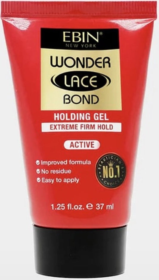 Ebin New York - WONDER LACE BOND - SMALL - Holding Gel- Extreme Firm Hold 37ML - 1.25 OZ