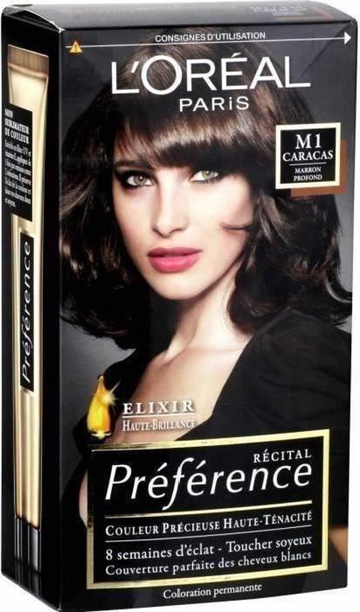 L'OREAL PARIS Overwegingsvoorkeur Kleurplaten 4.15 caracas M1 - Diep bruin