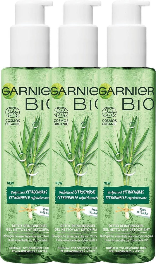 Garnier Bio Detox Reinigingsgel - Normale tot gemengde huid - 150 ml