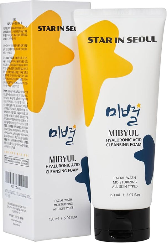 MIBYUL HYALURONIC ACID CLEANSING FOAM