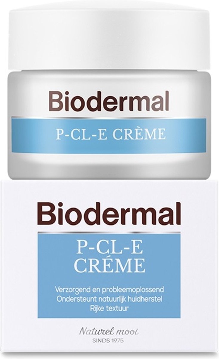 Biodermal P-CL-E Creme - Dagcreme - en nachtcrème met glycerine - gezichtsverzorging ondersteunt natuurlijk herstel van de droge huid - droge huid gezichtscreme - 100ml