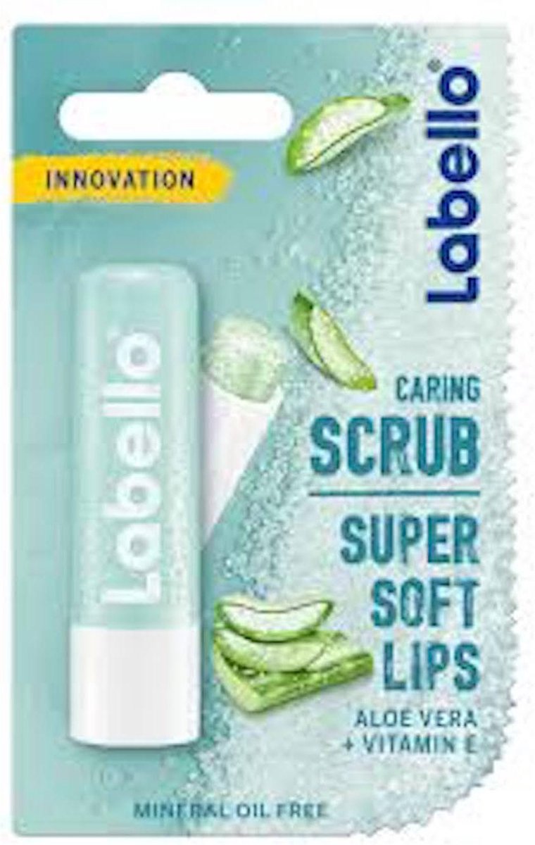 Labello - Lippenbalsem Classic - Lipverzorging - Lipbalm - Droge lippen - 24 uurs werking - Dames - Meisjes - Kunststof - blauw