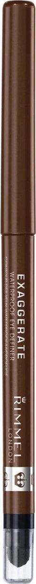 Rimmel - Exaggerate Waterproof Eye Definer - Waterproof eyeliner 0.28 g 250 Emerald Sparkle -