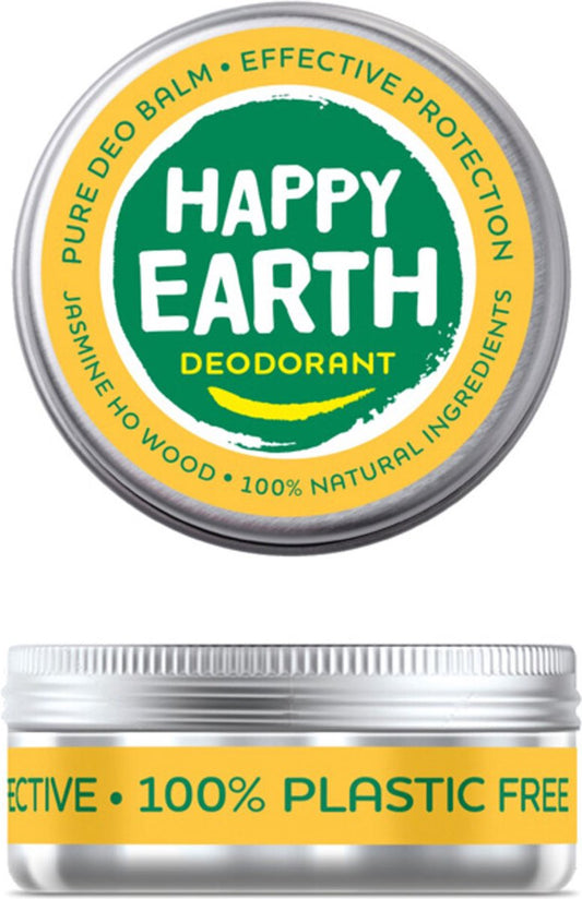 Happy Earth 100% Natuurlijke Deodorant Balm Jasmine Ho Wood 45 gr