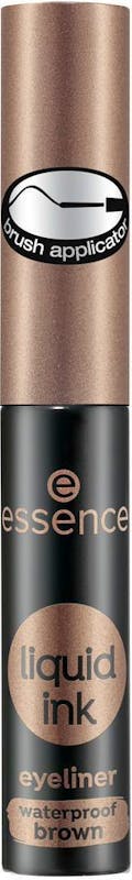 Essence Liquid Ink Eyeliner Waterproof Brown 02