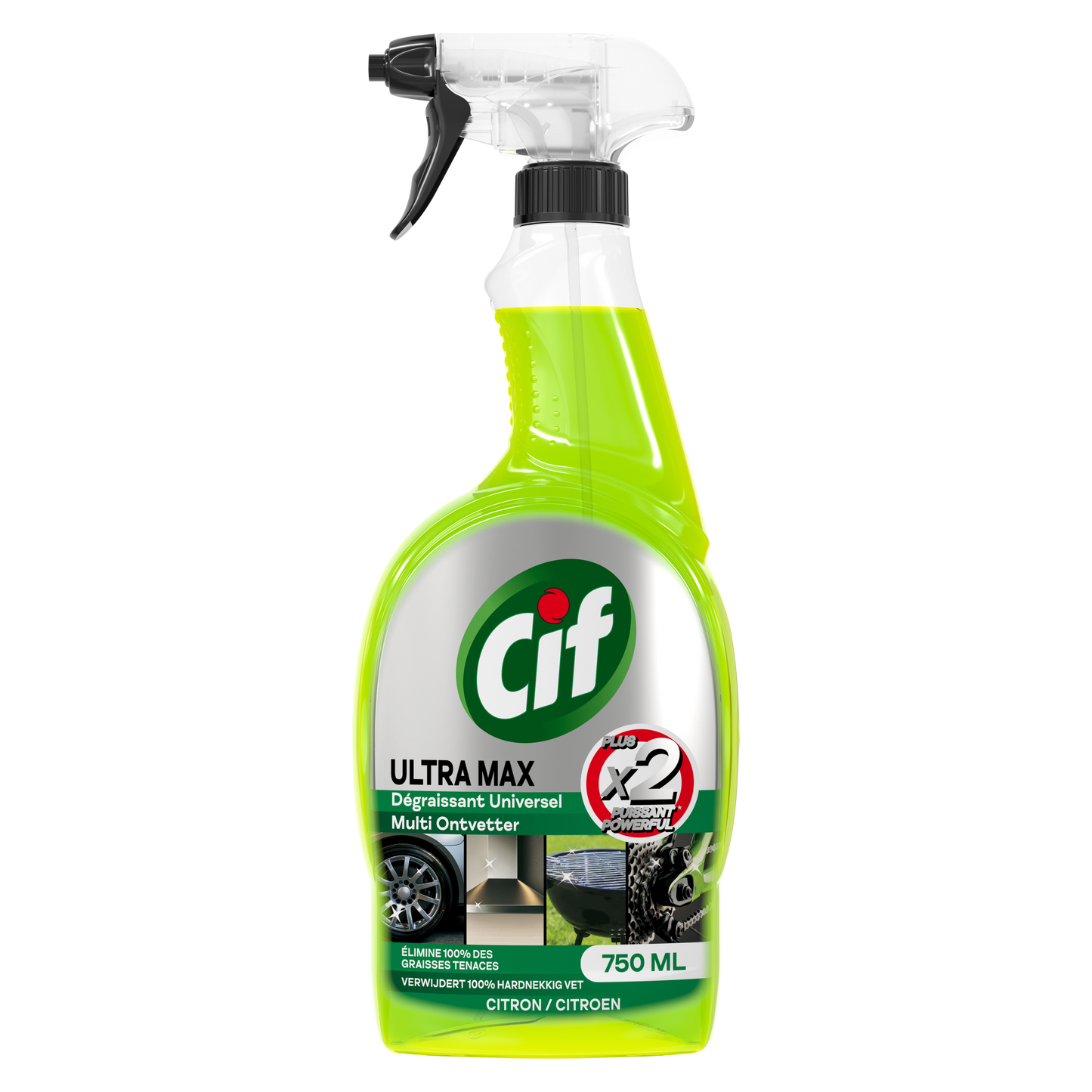 Cif Ultra Max Degreasing Spray Green
