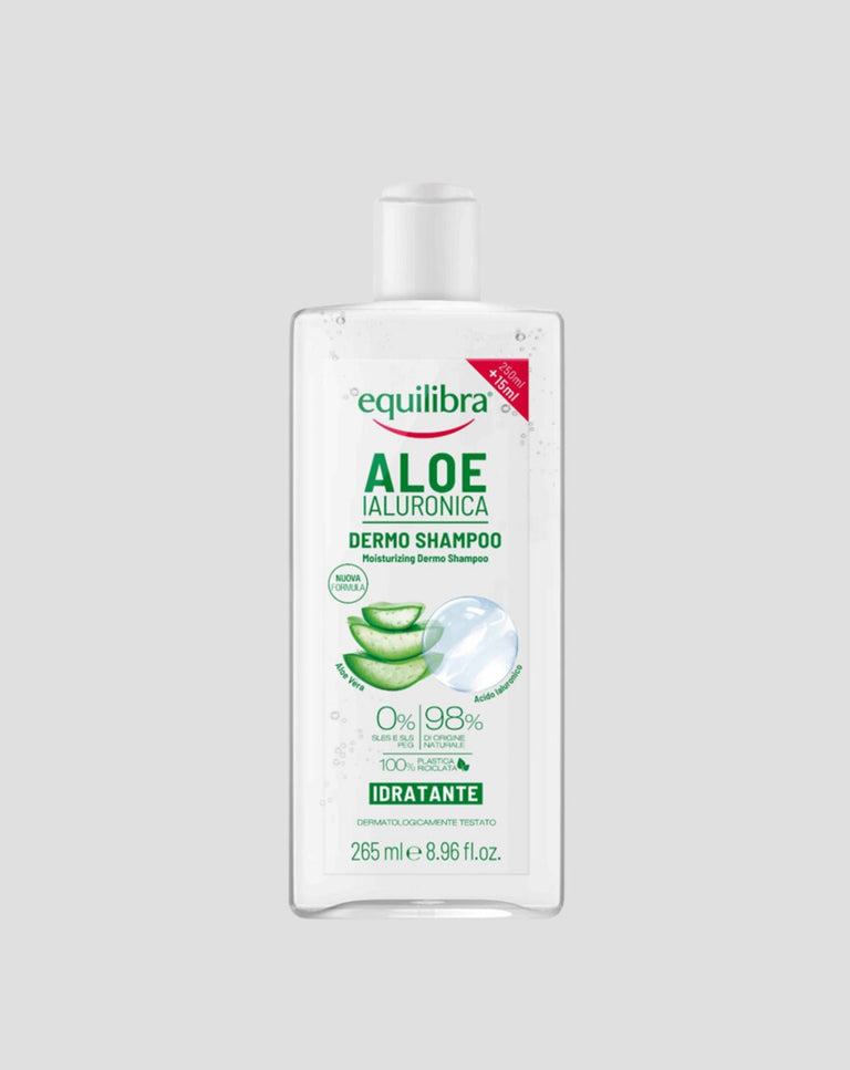Aloë vera shampoo met brandnetelextract en hyaluronzuur Equilibra