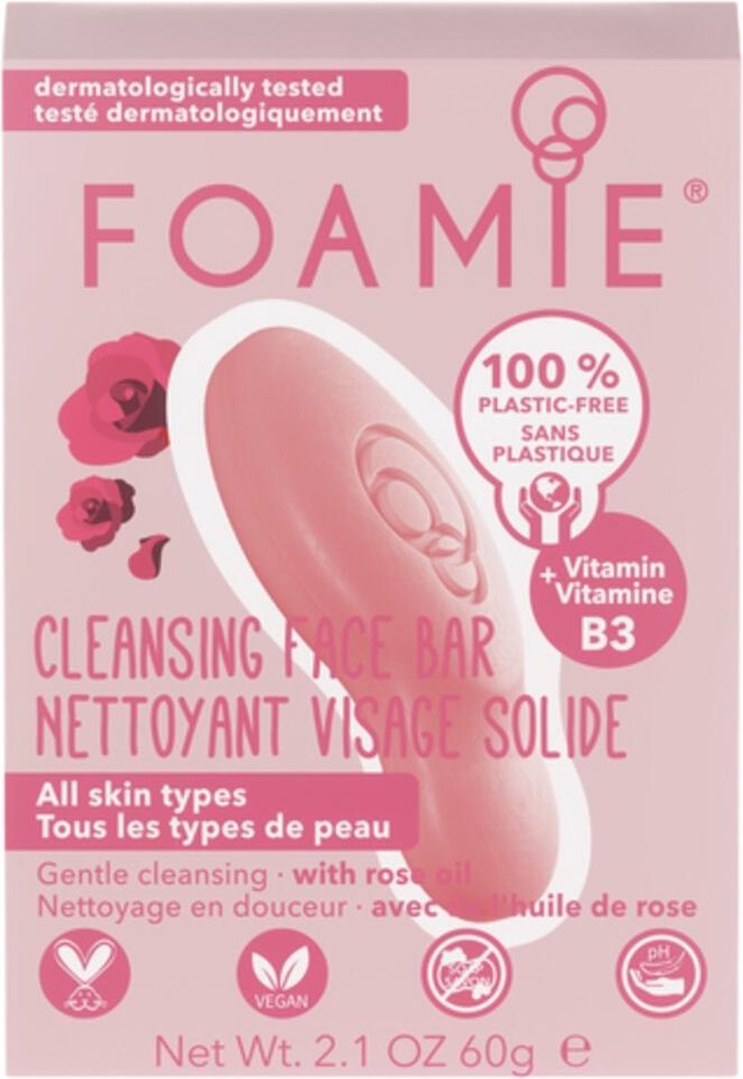 Foamie - Cleansing Face Bar - Rosing Star - 60 gr
