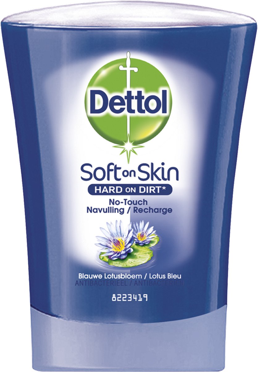 Dettol Handzeep No-Touch Navulling - Blauwe Lotusbloem - 250 ml
