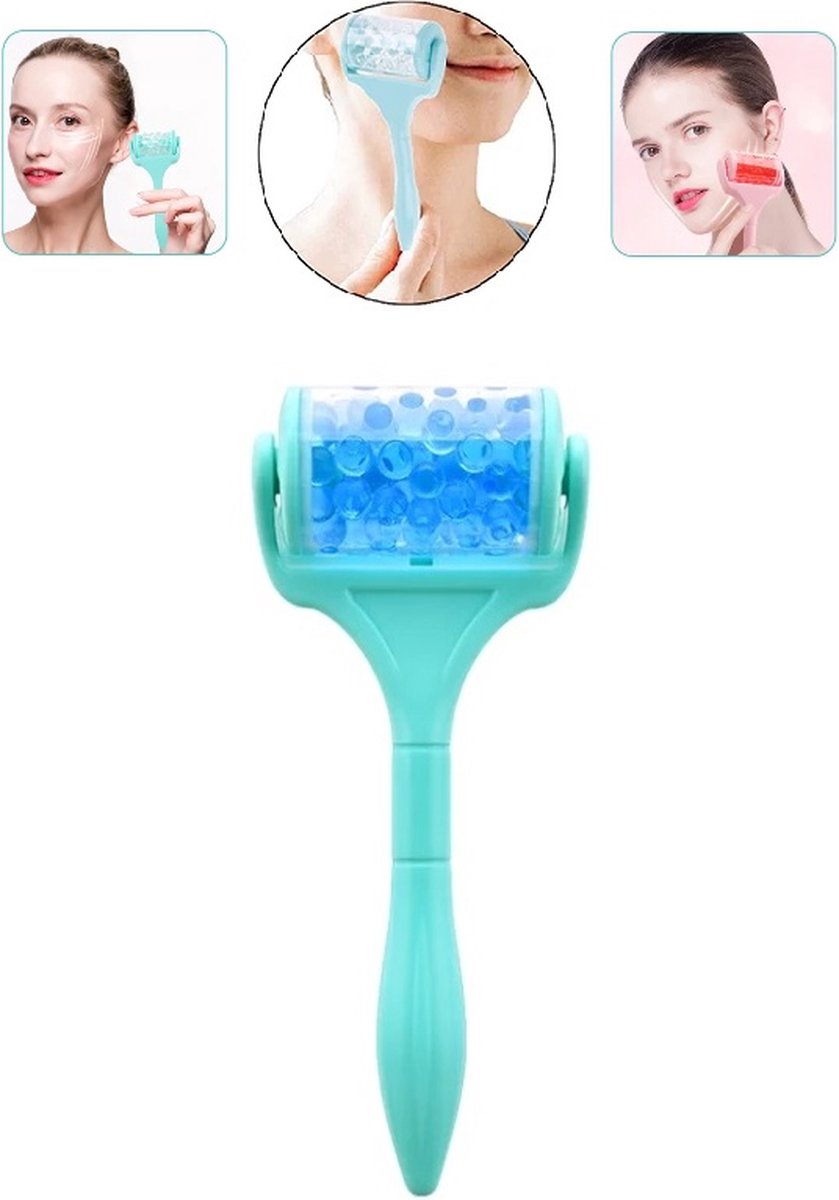 Hand ijsroller - Gezicht - Ogen - Lichaam - Ice Roller - Jade - Lift Roller - Full Body - Skin Icing - Facial Massage