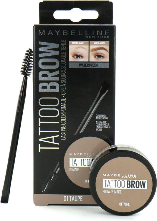 Maybelline Tattoo Brow Lasting Color Pomade - 01 Taupe