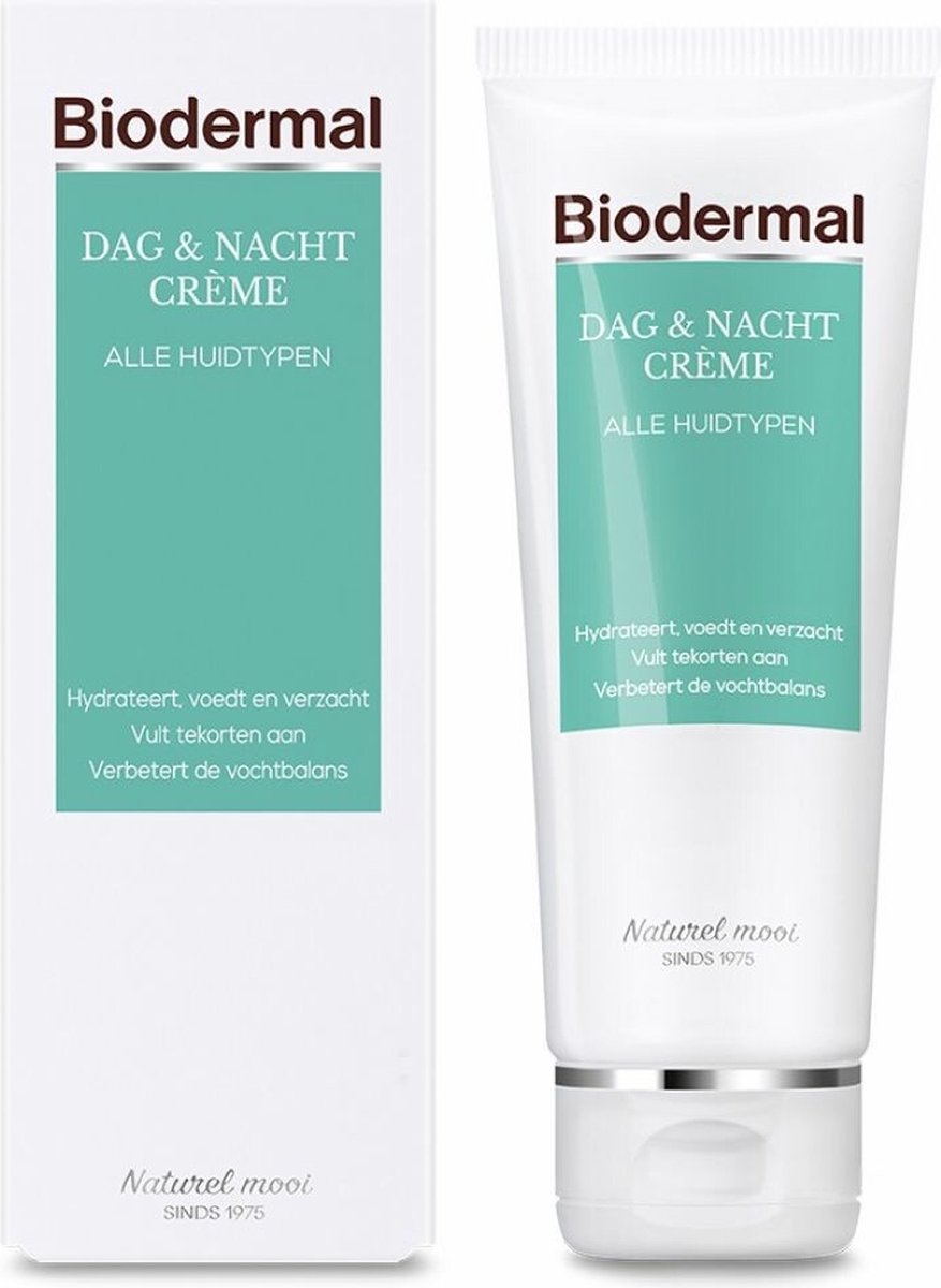 Biodermal Dag- en Nachtcrème - Hydraterend en voedend - 100ml