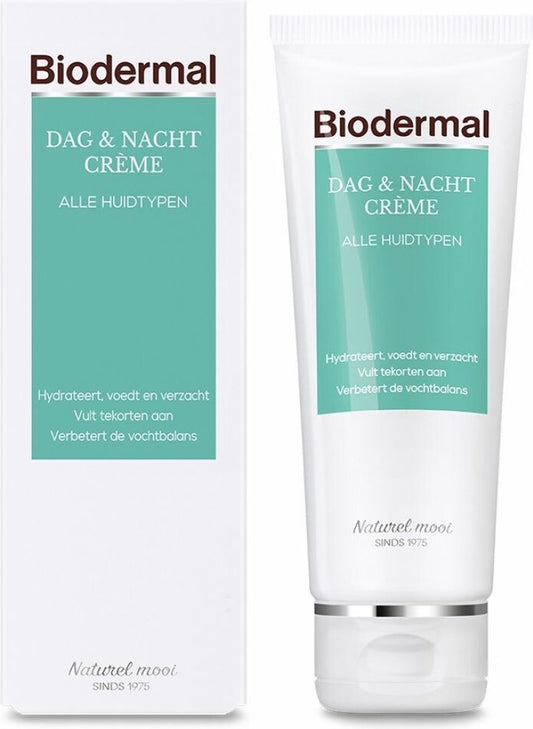 Biodermal Dag- en Nachtcrème - Hydraterend en voedend - 100ml